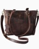  Women's Tote Real Leather Crossbody Top Handle Office Purse Handbag 